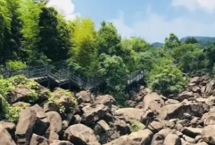 踏浪寻幽，探秘安吉深溪大石浪​