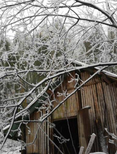 雪中小屋