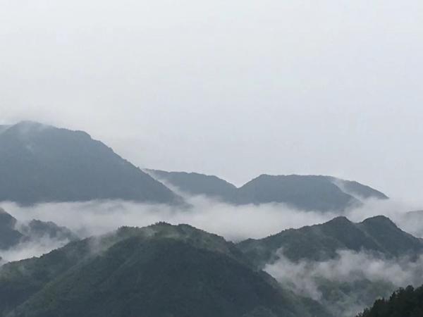 隔山望云海