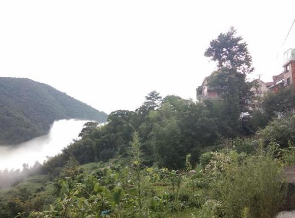 从山庄看出去的风景