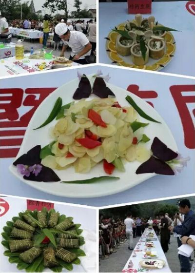 美食大赛的菜色