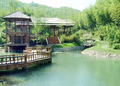 天下银坑美景